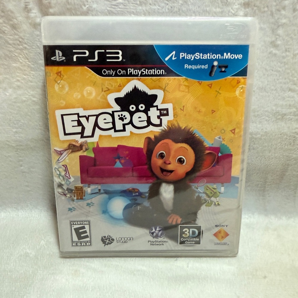 EYEPET PS3 Game PlayStation 3 New Sealed